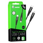 ESONIC TYPEC TO LIGHTNING CABLE PDQC 1 METER