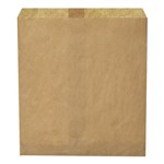 1W WIDE BROWN PAPER BAG 185MM X 165MM 500 PACK