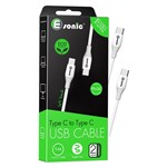 ESONIC ECO FRIENDLY USB CABLE 1M TYPE C TO TYPE C