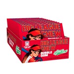 BIG LEAGUE STRAWBERRY BUBBLE GUM 60G X 12