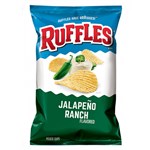 RUFFLES JALAPENO  RANCH CHIPS 184G X 15