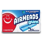 AIRHEADS GUM BLUE RASPBERRY 33G X 12PK