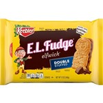KEEBLER EL FUDGE DOUBLE STUFF SANDWITCH COOKIES 340G X 12