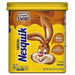 NESQUIK CHOCOLATE CARAMEL SWIRL POWDER 525G
