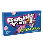 BUBBLE YUM COTTON CANDY GUM 79G X 12 PACK