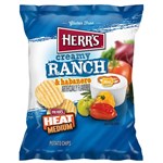 HERRS CREAMY RANCH  HABANERO 170G X 12 PACK