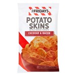 TGI FRIDAYS CHEDDAR  BACON CRISPS 113G X 12 PACK