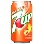 7UP TROPICAL SODA 355ML X 12PK