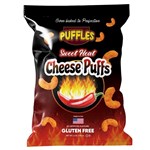 PUFFLES SWEET HEAT CHEESE PUFFS 170G X 12 PACK