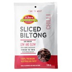 D JAYS SLICED BILTONG CHILLI 120G X 6 PACK