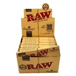 RAW CLASSIC ROLLING PAPERS KINGSIZE SLIM  TIPS 24 PACK