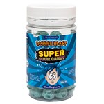 BUBBLE BLAST SUPER SOUR CANDY BLUE RASPBERRY 200G X 6 PACK
