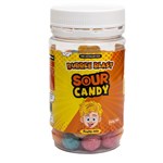 BUBBLE BLAST SOUR CANDY FRUITY MIX 200G X 6 PACK