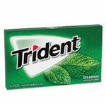 TRIDENT SPEARMINT GUM 14PC X 12 PACK