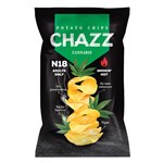 CHAZZ PREMIUM POTATO CHIPS CANS SMOKIN HOT 90G X 15 EU