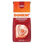 DUNKIN CINNAMANIA GROUND COFFEE BAG 340G X 6