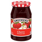 SMUCKERS CHERRY PRESERVE 510G X 12 PACK
