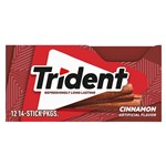TRIDENT CINNAMON GUM 14PC X 12 PACK