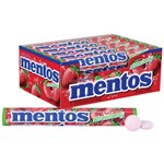 US MENTOS ROLL STRAWBERRY 37G X 15 PACK