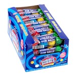 DUBBLE BUBBLE ASSORTED GUM BALLS 18G X 36 PACK