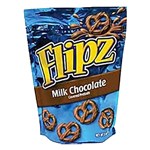 FLIPZ MILK CHOCOLATE PRETZELS 141G X 12 PACK