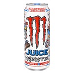 MONSTER JUICE STRAWBERRY LEMONADE 473ML X 24 PACK