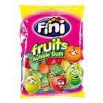 SWEDISH FINI FRUITS BUBBLE GUM 75G X 12 PACK
