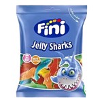SWEDISH FINI CLEAR JELLY SHARKS 75G X 12 PACK