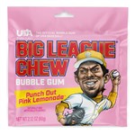 BIG LEAGUE CHEW PINK LEMONADE 60G X 12 PACK