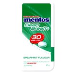 MENTOS CLEAN BREATH SPEARMINT 21G X 12PK