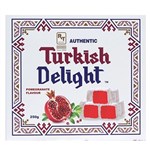 AUTHENTIC TURKISH DELIGHT POMEGRANATE FLAVOUR 250G TRAY
