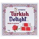AUTHENTIC TURKISH DELIGHT ROSE FLAVOUR 250G TRAY