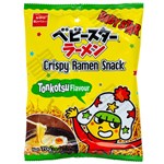 BABY STAR CRISPY RAMEN SNACK TONKOTSU FLAVOR 70G X 15 PACK