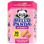 MEIJI HELLO PANDA STRAWBERRY JUMBO SIZE 260G X 8 PACK