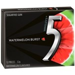 WRIGLEYS 5 GUM WATERMELON 32G X 10 PACK