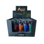 TRIO CLEAR TOCH LIGHTERS 12PK