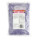 SWEET TREATS CHOC BUTTONS PURPLE 1KG