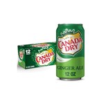 CANADA DRY GINGER ALE 355ML 12PK