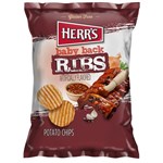 HERRS  BABY BACK  RIBS CHIPS 168G X 12