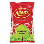 ALLENS STRAWBERRIES  CREAM BULK 13KG BAG