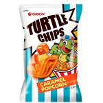 ORION TURTLE CHIPS CARAMEL POPCORN 160G X 14