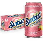 SUNKIST STRAWBERRY LEMONADE 355ML 12PK