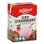 NIPPYS ICED STRAWBERRY FLAVOURED MILK 375ML X 24PK