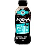 NIPPYS VANILLA MALT PLUS PROTEIN FLAVOURED MILK 500ML X 12PK