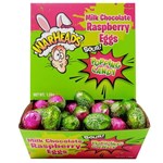 WARHEADS MILK CHOC RASPBERRY EGGS 15KG